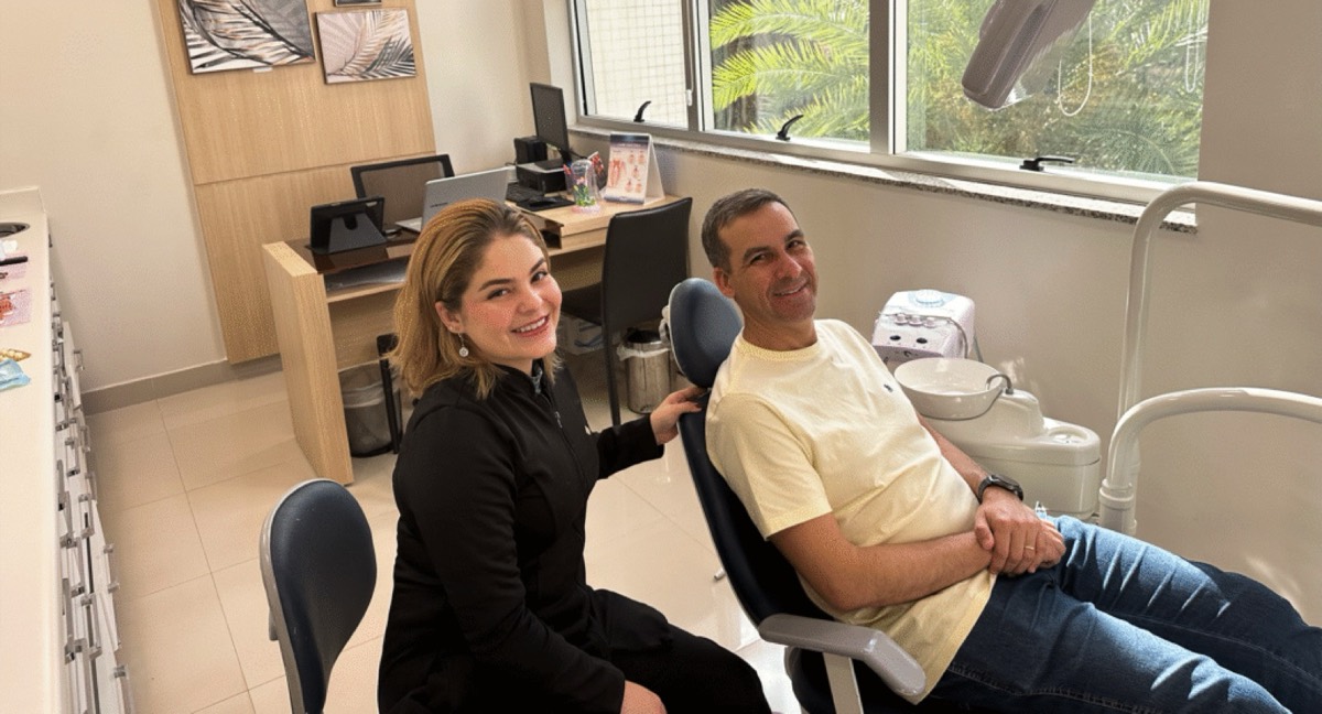 Atendimento na Amberget Odontologia